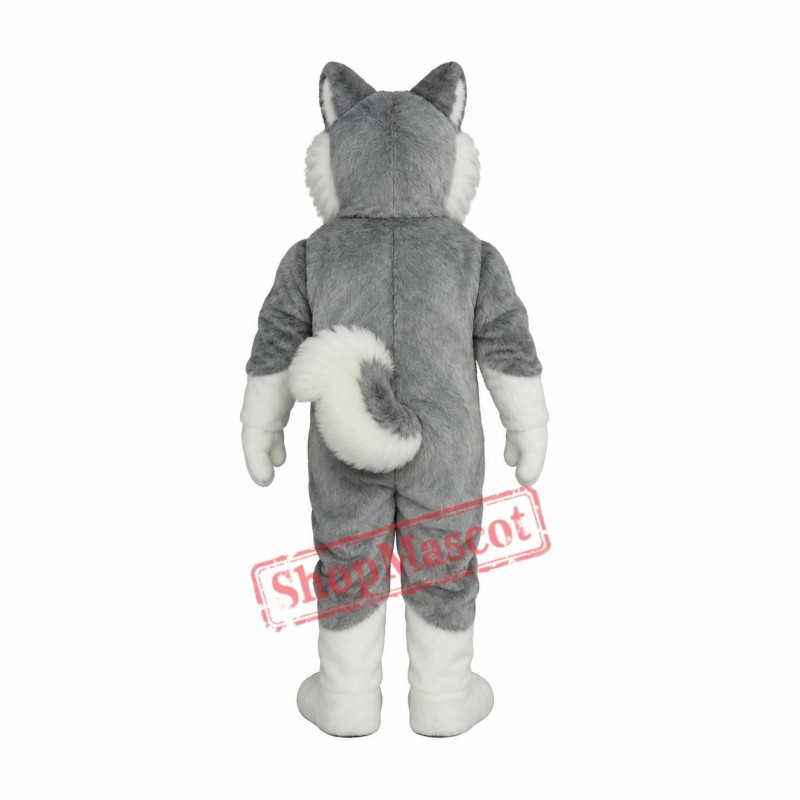 Willy Wolf Mascot Costume Willy Wolf Mascot Costume