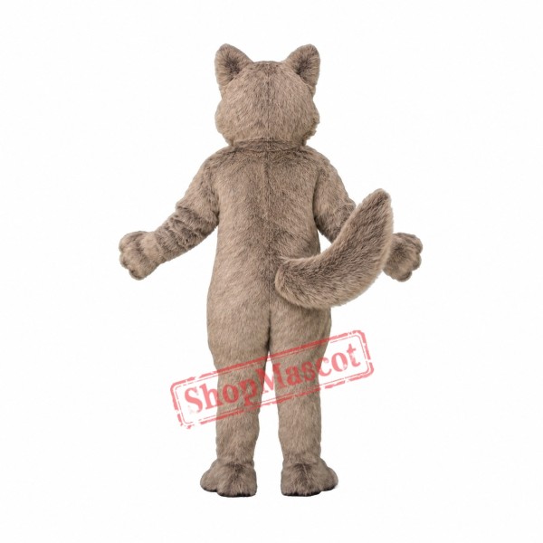 Roger Wolf Mascot Costume Roger Wolf Mascot Costume