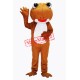 Brown Frog Mascot Costume Free Shipping