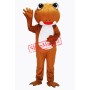 Brown Frog Mascot Costume Free Shipping