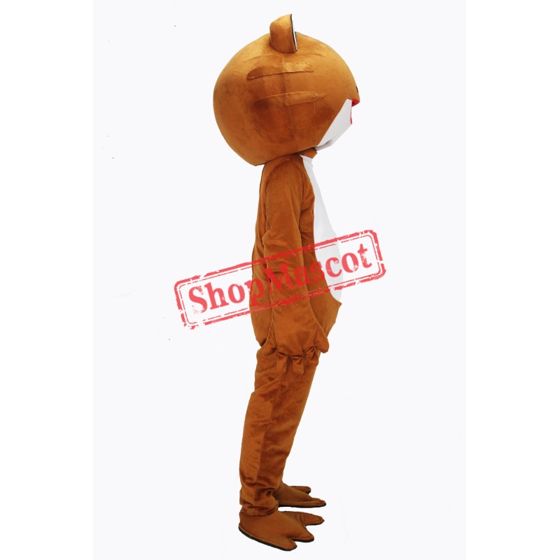 Brown Frog Mascot Costume Free Shipping