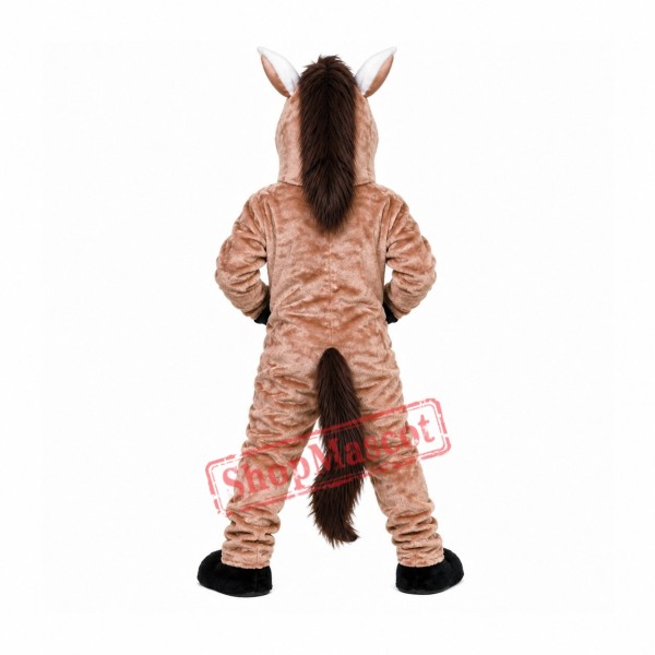 High Quality Mustang Mascot Costume High Quality Mustang Mascot Costume
