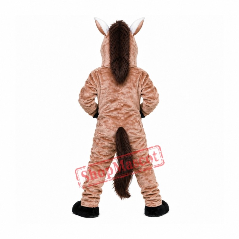 High Quality Mustang Mascot Costume High Quality Mustang Mascot Costume