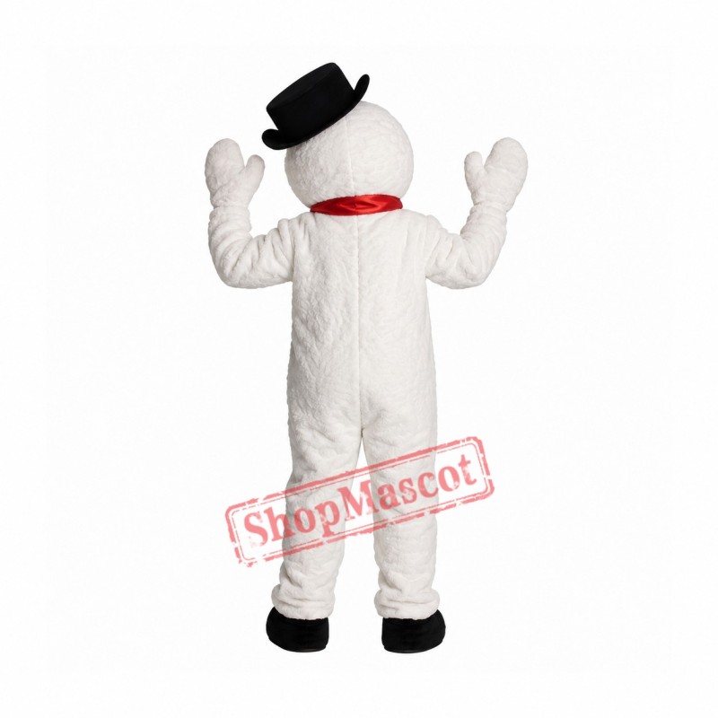 Snowman Plush Mascot Costume Snowman Plush Mascot Costume