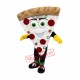 Smiling Pizza Mascot Costume Smiling Pizza Mascot Costume