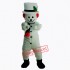New Extra Round Snowman w Hat Scarf Mascot Costume