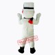 New Extra Round Snowman w Hat Scarf Mascot Costume