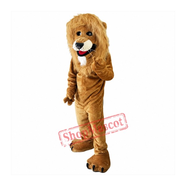 Strong Lion Mascot Costume