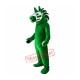 Green Trojan Horse Mascot Costume