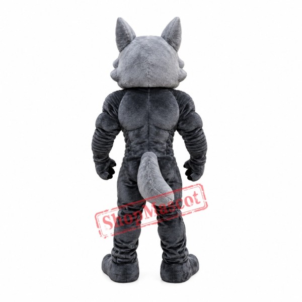Power Wolf Mascot Costume Power Wolf Mascot Costume