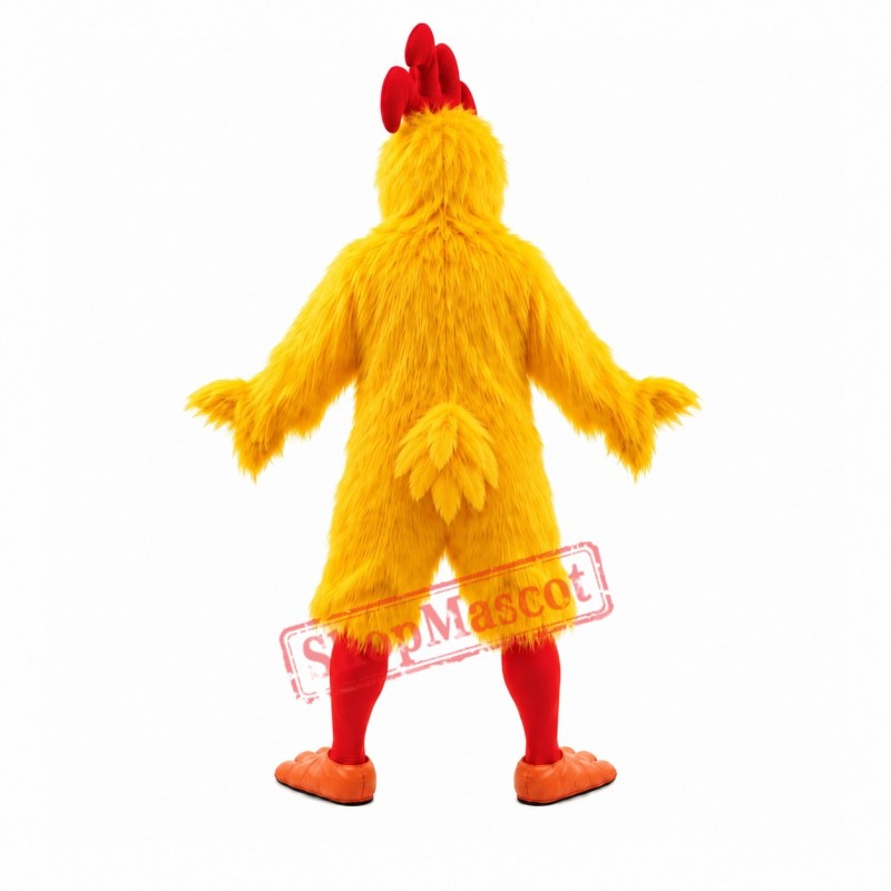 Singer Chicken Mascot Costume Singer Chicken Mascot Costume