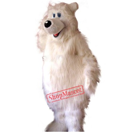 Cute Polar Bear Mascot Costume