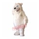 Cute Polar Bear Mascot Costume Cute Polar Bear Mascot Costume