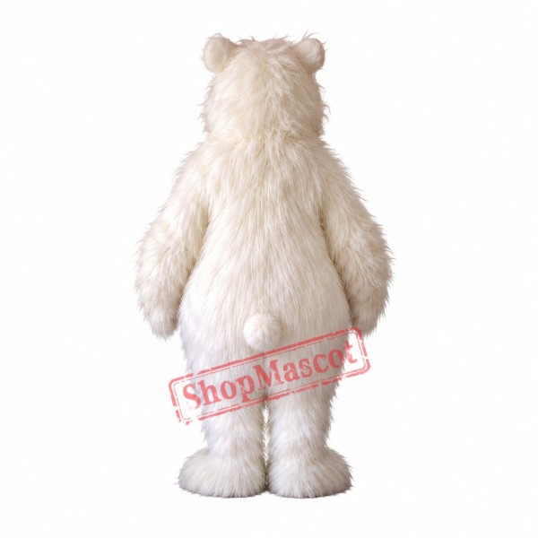 Cute Polar Bear Mascot Costume Cute Polar Bear Mascot Costume