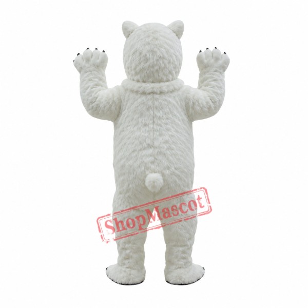 White Polar Bear Mascot Costume White Polar Bear Mascot Costume