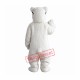 Glasses White Polar Bears Mascot Costume Glasses White Polar Bears Mascot Costume