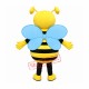 Happy Honey Bee Mascot Costume Happy Honey Bee Mascot Costume