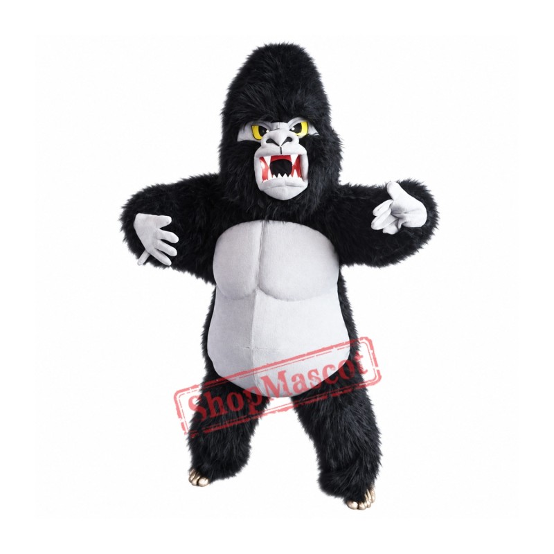Black Gorilla Mascot Costume Adult Costume Black Gorilla Mascot Costume Adult Costume