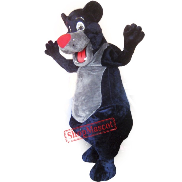 Black Bear Mascot Costume Adult Costume