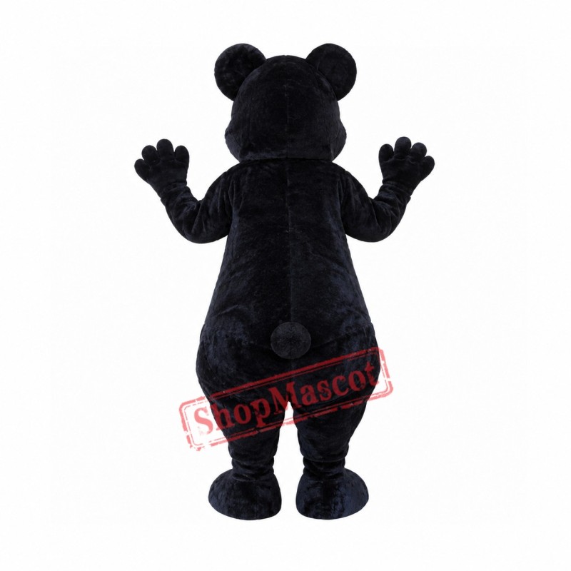 Black Bear Mascot Costume Adult Costume