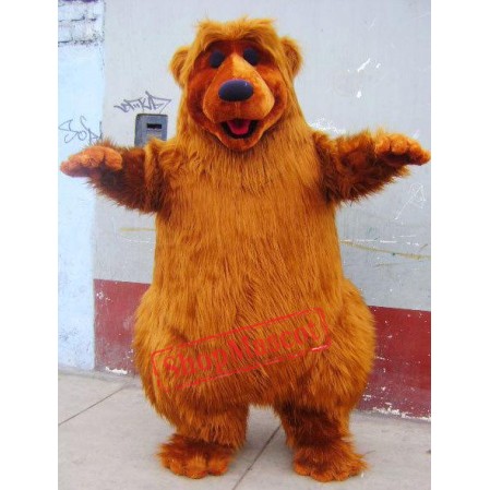 Brown Bear Mascot Costume Adult Costume