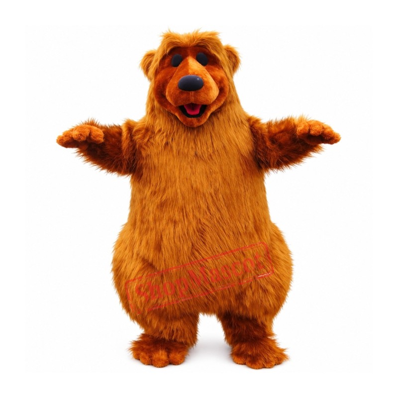 Brown Bear Mascot Costume Adult Costume