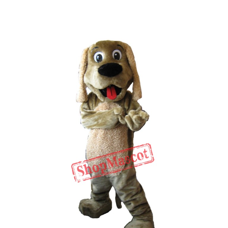 Brown Dog Mascot Costume Adult Costume