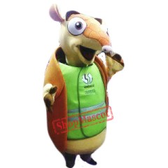 Armadillo Mascot Costume Adult Costume