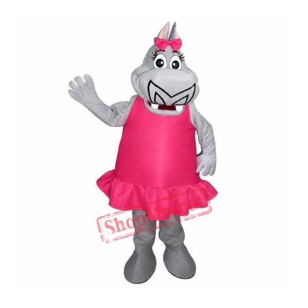 Hippo Mascot Costume Adult Costume