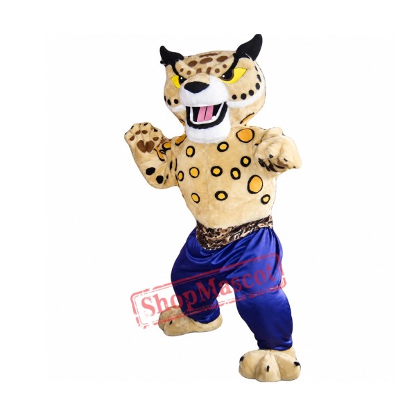 Martial Arts Cheetah Mascot Costume Adult Costume Martial Arts Cheetah Mascot Costume Adult Costume