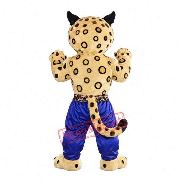 Martial Arts Cheetah Mascot Costume Adult Costume Martial Arts Cheetah Mascot Costume Adult Costume