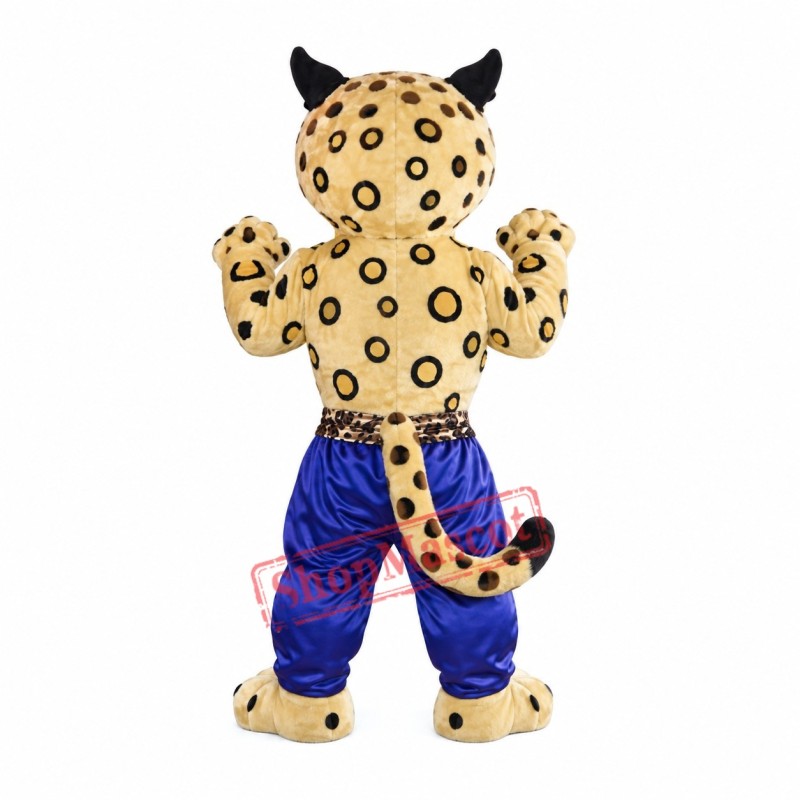 Martial Arts Cheetah Mascot Costume Adult Costume Martial Arts Cheetah Mascot Costume Adult Costume