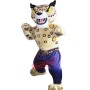 Martial Arts Cheetah Mascot Costume Adult Costume