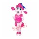 Pink French Poodle Mascot Costume Adult Costume Pink French Poodle Mascot Costume Adult Costume