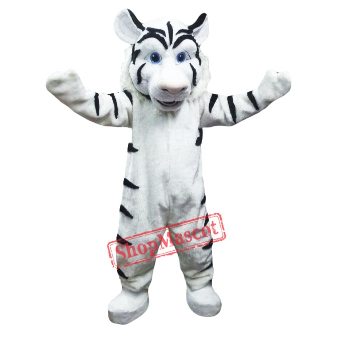 White Tiger Mascot Costume Adult Costume
