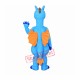 Blue Dragon Mascot Costume Adult Costume