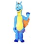Blue Dragon Mascot Costume Adult Costume