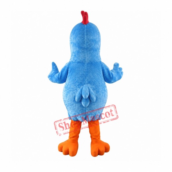 Blue Chicken Mascot Costume Adult Character Costume Blue Chicken Mascot Costume Adult Character Costume