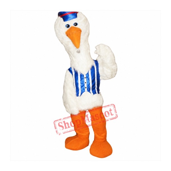 Stork Mascot Costume Adult Costume