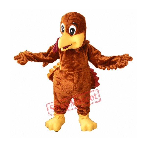 Turkey Mascot Costume Adult Costume
