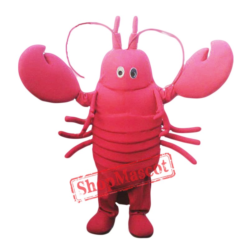 Crayfish Mascot Costume Lobster Adult Costume