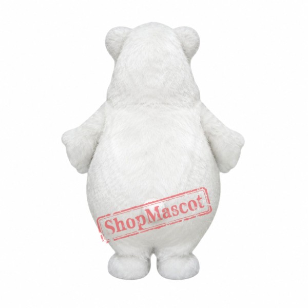 Giant Big Fat Polar Bear Mascot Costume Giant Big Fat Polar Bear Mascot Costume