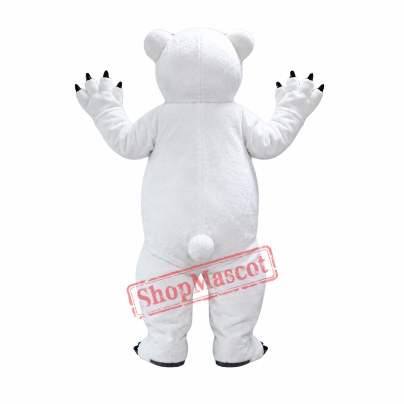 Good Ventilation Polar Bear Mascot Costume Good Ventilation Polar Bear Mascot Costume