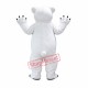 Good Ventilation Polar Bear Mascot Costume Good Ventilation Polar Bear Mascot Costume