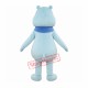 Light Blue Hippo Mascot Costume Light Blue Hippo Mascot Costume