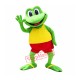 Cute Frog Mascot Costume Cute Frog Mascot Costume