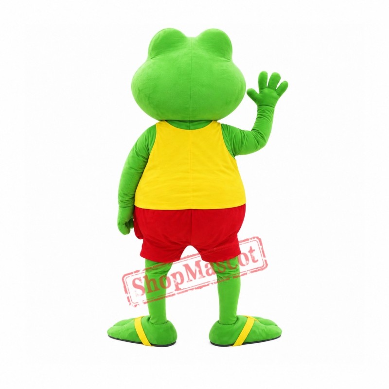 Cute Frog Mascot Costume Cute Frog Mascot Costume
