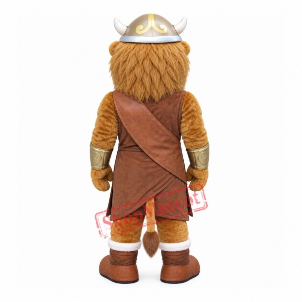 Viking Lion Mascot Costume Viking Lion Mascot Costume