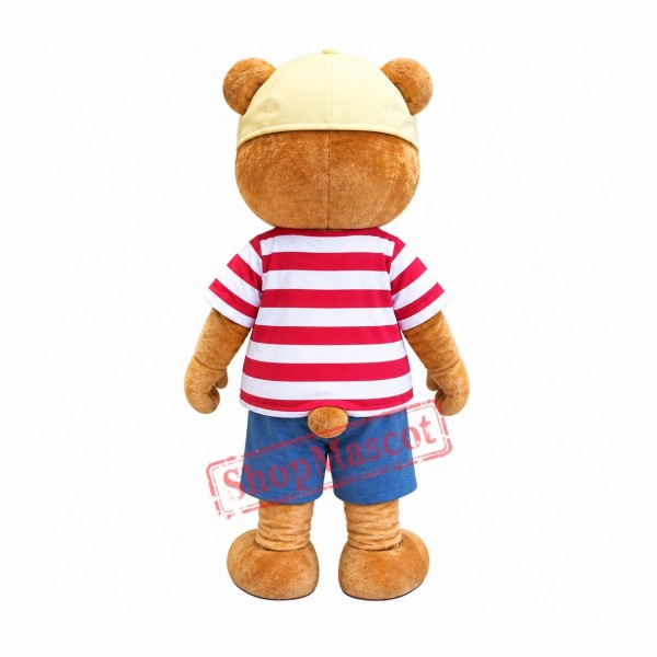 Bobbi Bear Mascot Costume Bobbi Bear Mascot Costume