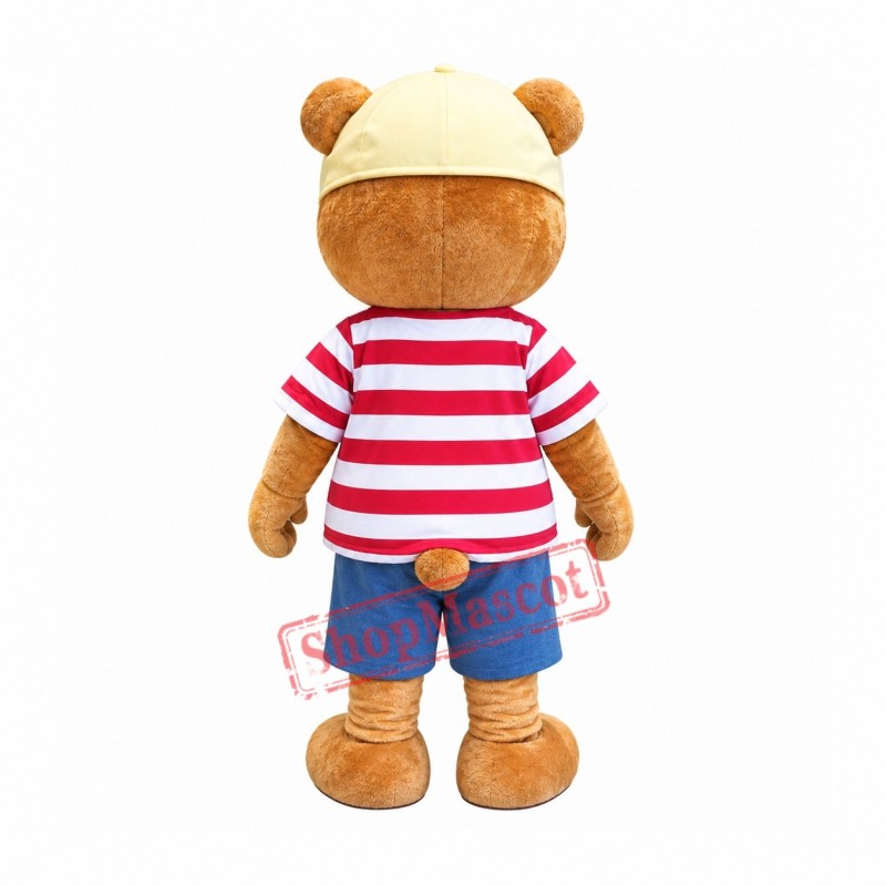 Bobbi Bear Mascot Costume Bobbi Bear Mascot Costume